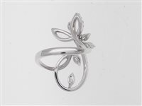 Ringe Codato Gioielli Dame Anello Diamanti in Weißgold Diamante 1.11 Ct 2209-14 - 2209-14